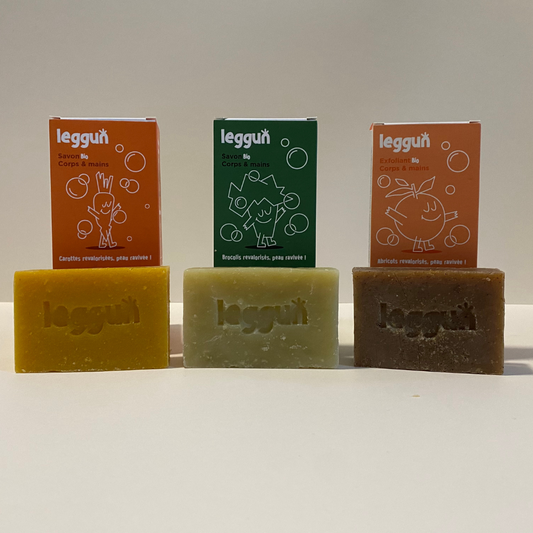 Trio de savons surgras