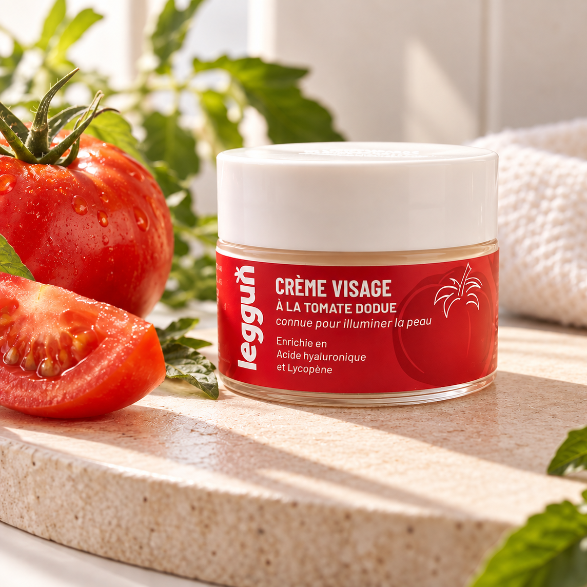 Crème visage tomate bio