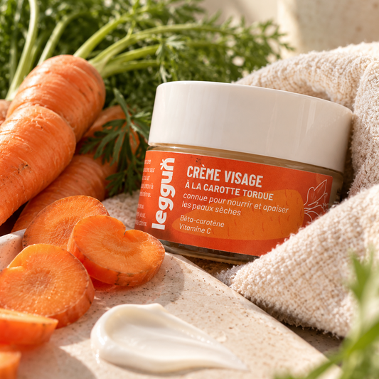 crème visage à la carotte bio