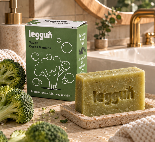 Savon surgras au brocoli joufflu